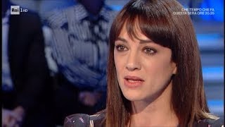 Asia Argento tra vita privata e carriera  Domenica In 11112018 [upl. by Stacee]