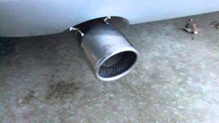 Pilot Motorsport Exhaust Tip Sound Demo [upl. by Mazlack11]