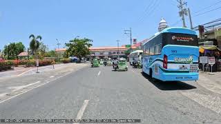 Drive from Lingayen Baywalk to Bayambang Town Proper via San Carlos Pangasinan Philippines [upl. by Ellehcan548]