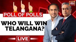 Telangana Exit Poll 2023 LIVE  Opinion Poll Survey for Telangana Elections 2023  India Today Live [upl. by Dafna]