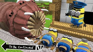 WORMEXE vs MINIONS in Minecraft Minion vs Minions  Gameplay Movie traps [upl. by Stoneham]