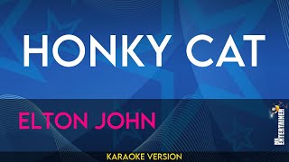 Honky Cat  Elton John KARAOKE [upl. by Tandy]