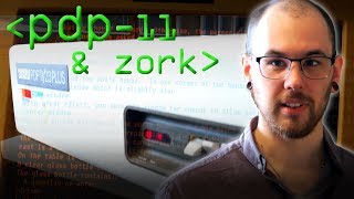 DEC PDP11 amp Zork  Computerphile [upl. by Fi]