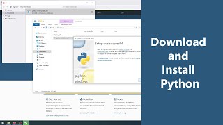 Download and Install Python [upl. by Aeslehs]