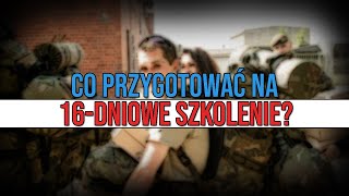 Jak przygotować się do 16stki Co najważniejszego zabrać ze sobą WOT 16nastka Szeregowy [upl. by Hollington464]