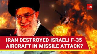 20 Israeli F35 Fighter Jets Destroyed In Iran Missile Attack Here Is The Truth Behind This Claim [upl. by Aicirt]