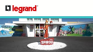 Des installations électriques Legrand pour le parc d’attractions Spirou en Provence [upl. by Aivonas489]