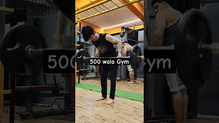 2000 vs 500 wala gym gymexercisescomedyinstagramfunnyfitnessmotivationfitnessjourney [upl. by Lebasile]