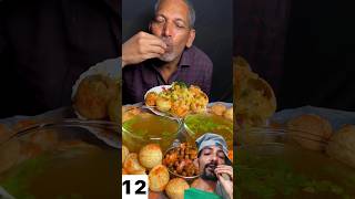 30 second 10 Pani puri challenge🤣🤣 [upl. by Theall]