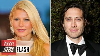 Gwyneth Paltrow Confirms Engagement to Brad Falchuk on ‘Goop’ Cover  THR News Flash [upl. by Ramedlav]