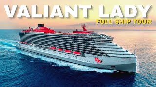 Virgin Voyages Valiant Lady  Full Ship Walkthrough Tour amp Review 4K  Virgin Voyages [upl. by Einor]