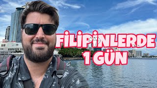 FÄ°LÄ°PÄ°NLERâ€™DE 1 GÃœN GEÃ‡Ä°RMEK  Plajlar  Tropikal Meyveler  Sokak Yemekleri filipinler vlog [upl. by Turtle]