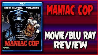 Maniac Cop 1988  MovieBlu Ray Review  Christian Hanna Horror [upl. by Nwahsram]