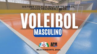 VÔLEI MASC  CMBH X CMB  Jogos da Amizade Regionais CentroOeste 2024 [upl. by Vena998]