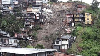 Así fue el deslizamiento en Manizales Colombia [upl. by Aicened]