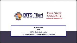 Webinar on BITSISU 22 International Collaborative Programmes’ Admissions [upl. by Enomyar100]