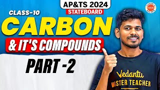 Class 10  carbon and its compounds part 02 Ts amp Ap board  Ajay Jummidi Sir vedantutelugu8910 [upl. by Amees]