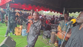 Legends CST Amankwaa and Agya Koo met huge crowd when singing their hit song at BrekumKroasi [upl. by Ardnoel]