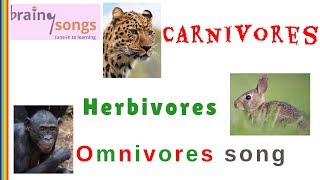 Carnivores Herbivores Omnivores Song  Im an Omnivore [upl. by Rodd]