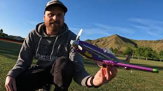 RC Plane Flying for Beginners FirstTime Pilot Takes to the Skies [upl. by Katharine]