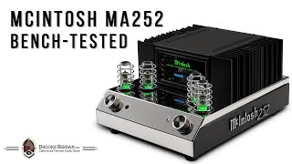 McIntosh MA252 Integrated Amplifier PUNISHED  Brooks Berdan Ltd [upl. by Sabella]