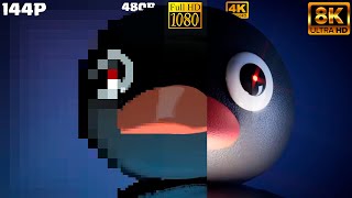 All Noot noot Resolution in one Video 144p to 8K [upl. by Lovering]