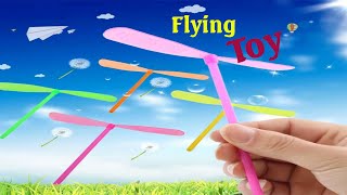 How to make simple flying toy MrInventor1001 [upl. by Ibib]