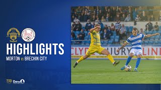 Greenock Morton vs Brechin City  Premier Sports Cup  Match Highlights [upl. by Rahsab]