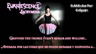 Evanescence Lacrymosa Subtitulado ENGLISHSPANISH HD 720p [upl. by Janela142]