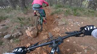 Switchbacks Malaga MTB Clockwork Orange MTB Enduro Trail [upl. by Anillek956]