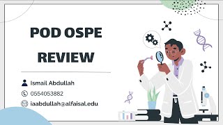 OSPE Review  Ismail Abdullah  POD 231 [upl. by Grote]