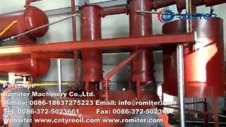 10ton tyre amp plastic pyrolysis to oil plant in KoreaRomiter Machinery [upl. by Ydnim97]