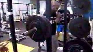 DeFrancosTrainingcom  325 lb Zercher squat [upl. by Yenaled]