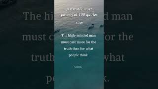 Aristotle Most Powerful Quotes On Success In Life Part 5 [upl. by Joao716]