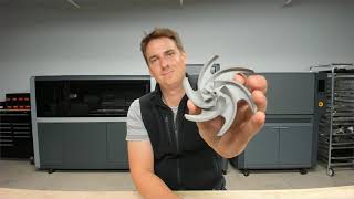 Desktop Metal  Impeller Part Example [upl. by Eilsel792]