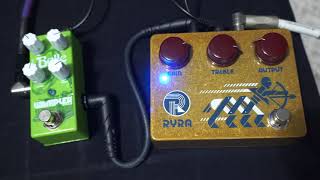 RYRA Klon VS Wampler Belle amp Fender Tone Master Twin Reverb amp 62 Telecaster [upl. by Adnohsad]