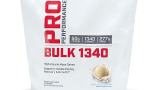 Preparación y contenido Pro performance Bulk 1340 [upl. by Atnicaj]