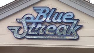 Blue Streak Review Cedar Point HD 60fps [upl. by Naitsirt]