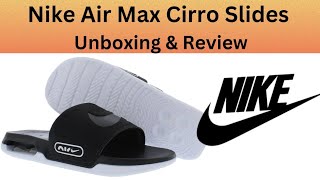 Nike Air Max Cirro Slides unboxing and review  Best slipons for men  Nike shoes  Nike slippers [upl. by Mir]