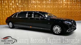 2024 Mercedes Maybach S650 Pullman  Luxury Presidential VIP Car Ever  V12 MercedesBenz Review [upl. by Cioban254]