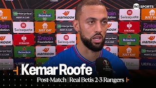 quotGAME BY GAMEquot 👊  Matchwinner Kemar Roofe insists Rangers can reach another Europa League final 🏆 [upl. by Reginauld]