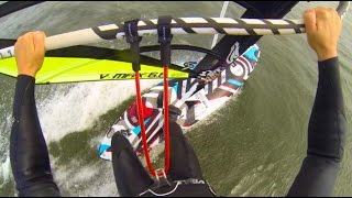 Windsurfing  RRD FSW 104 V4 Ltd with Simmer VMax 66 [upl. by Brendin]