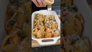 Seafood Stuffed Shells Recipe SHORTS [upl. by Collimore]