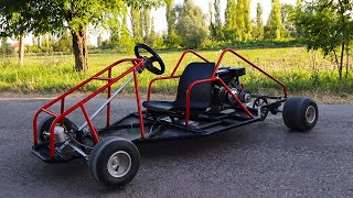 Go Kart nasıl yapılır  how to make a gokart car [upl. by Donica]