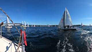 J24 worlds championship 2024  Team Puerto Rico A Little practice in the day [upl. by Rabah402]