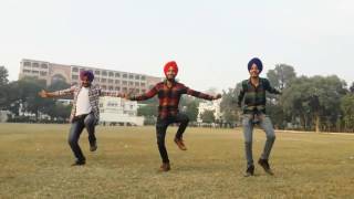 Bhangra on Laembadgini song of diljit by dav clg boyskeep watching nd subscribing [upl. by Enelrac]