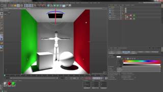 Tuto Illumination Globale dans Cinema 4D [upl. by Emixam]