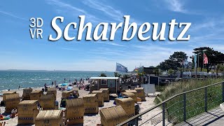 Scharbeutz an der Ostsee  Lübecker Bucht 3D 180 VR [upl. by Kcirdahc]