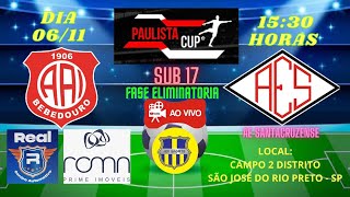 PAULISTA CUP 2024 2ª FASE SUB 17 AA INTER BB X AE SANTACRUZENSE [upl. by Gerson]