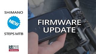 Shimano Steps eMTB Firmware Update  ETUBE Project  iOS amp Android App [upl. by Burdelle]